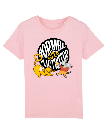 Cu pisici- normal este plictisitor  Cotton Pink