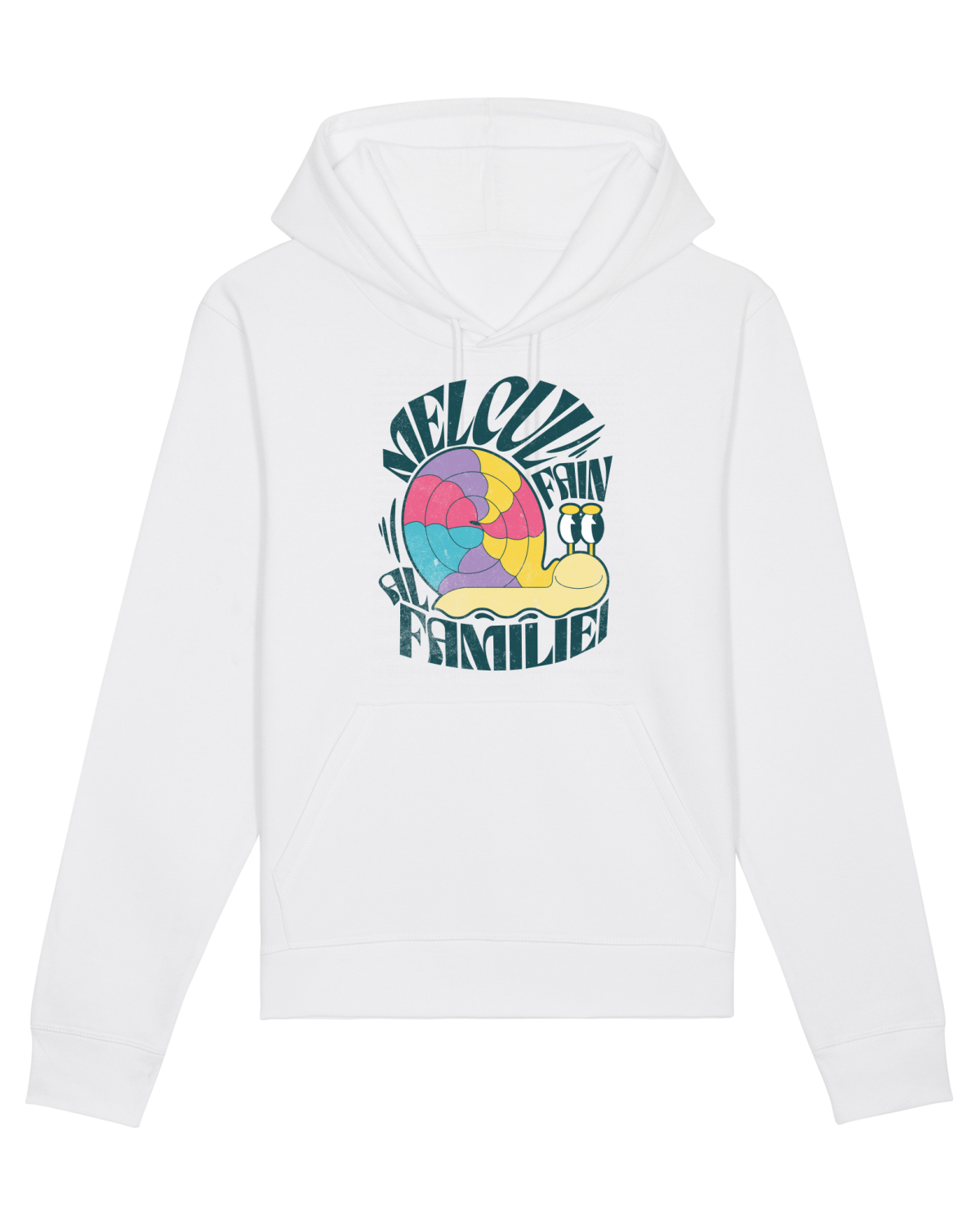 Hanorac Unisex Drummer White
