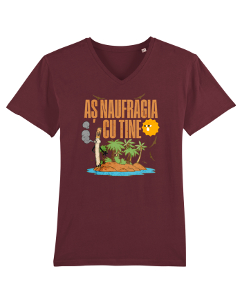 Naufragiat - Aș naufragia cu tine  Burgundy