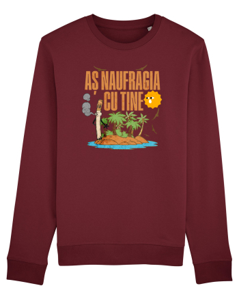 Naufragiat - Aș naufragia cu tine  Burgundy