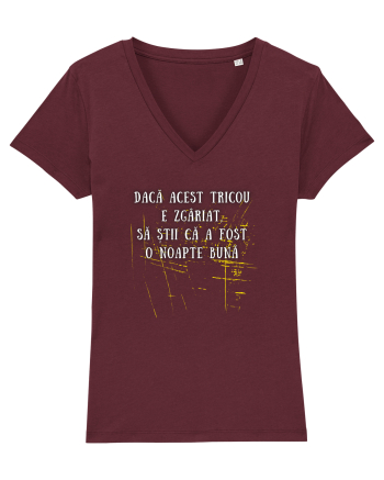 TRICOU ZGÂRIAT Burgundy