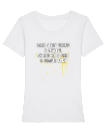 TRICOU ZGÂRIAT White