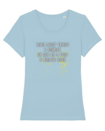 TRICOU ZGÂRIAT Sky Blue