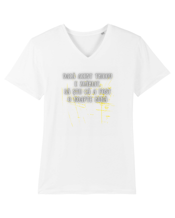 TRICOU ZGÂRIAT White