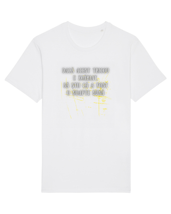 TRICOU ZGÂRIAT White
