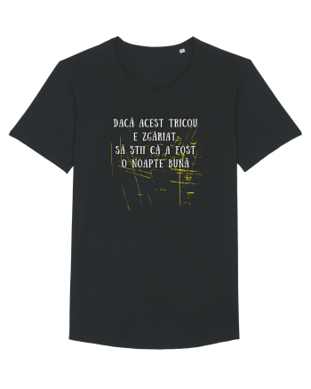 TRICOU ZGÂRIAT Black