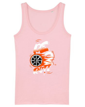 Motociclist - pe 2 roti Cotton Pink