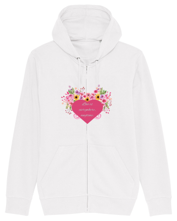 Love is everywhere, anytime. White