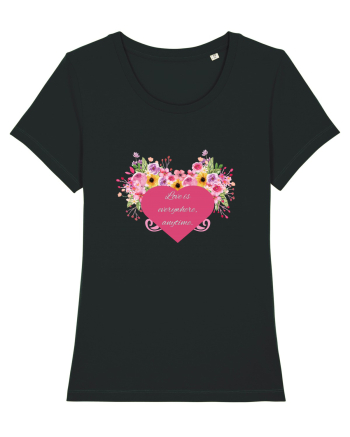Love is everywhere, anytime. Black