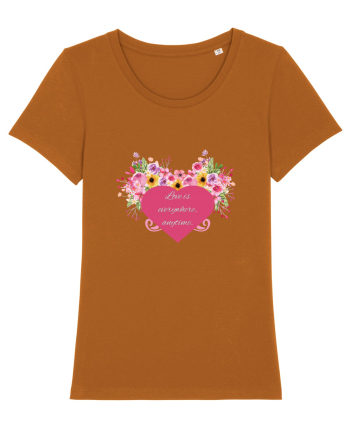 Love is everywhere, anytime. Roasted Orange