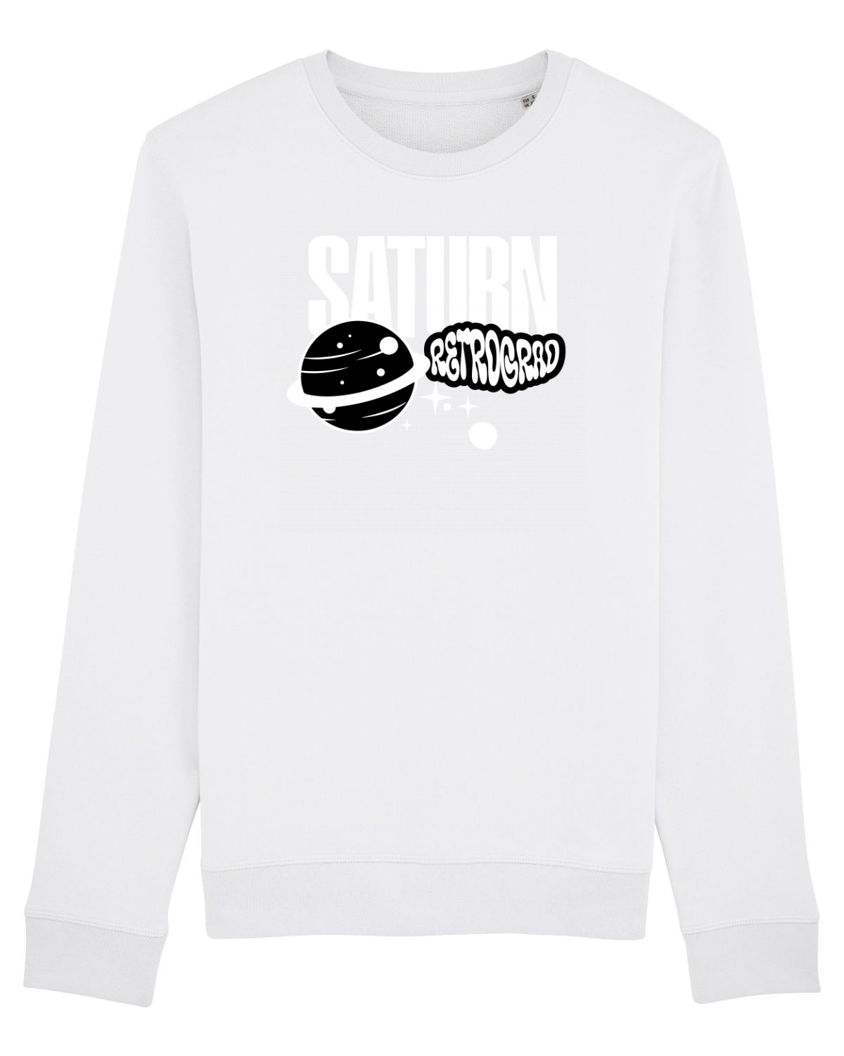 Bluză mânecă lungă Unisex Rise White