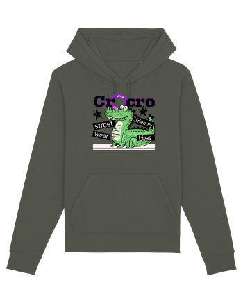 Crocodilul street wear - Friendly bites  Khaki