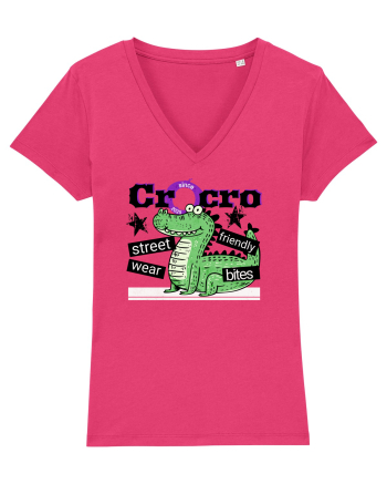 Crocodilul street wear - Friendly bites  Raspberry
