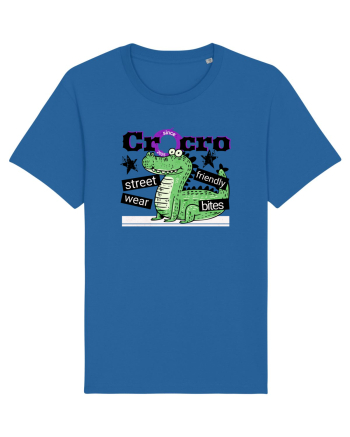 Crocodilul street wear - Friendly bites  Royal Blue