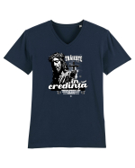 Religie - Trăiește în credință cu Isus Tricou mânecă scurtă guler V Bărbat Presenter