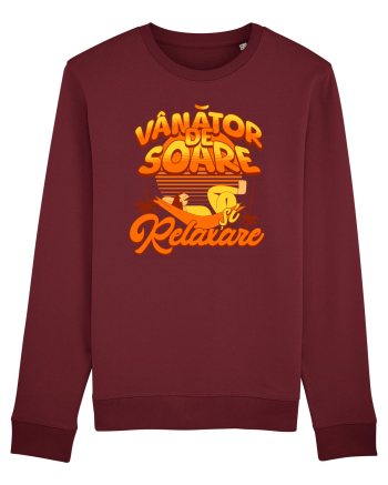 De vara - vânător de Soare și relaxare Burgundy