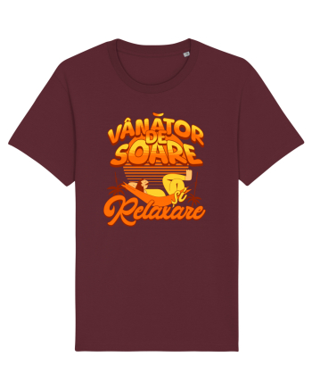 De vara - vânător de Soare și relaxare Burgundy