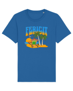 Fericire la mare  Tricou mânecă scurtă Unisex Rocker