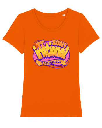 Matematica Ziua lui PI- PI day Bright Orange