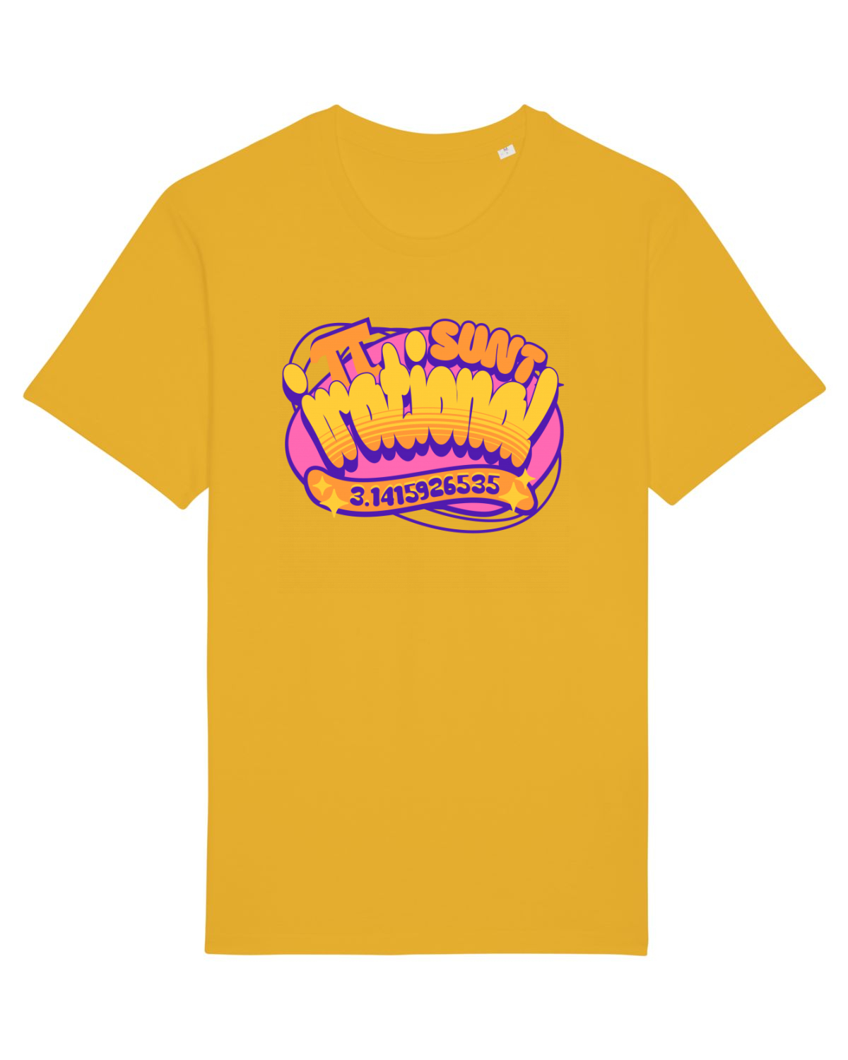 Tricou mânecă scurtă Unisex Rocker Spectra Yellow