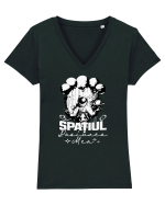Astronaut - Spatiul pasiunea mea Tricou mânecă scurtă guler V Damă Evoker