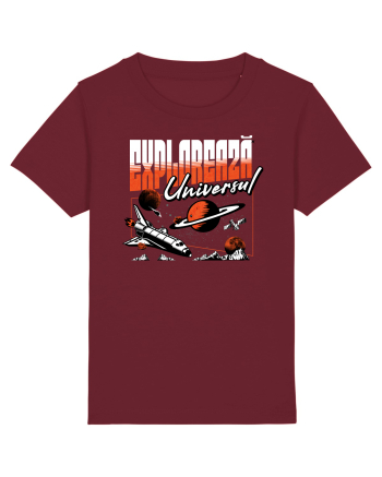 Exploreaza universul  Burgundy