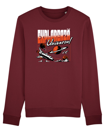 Exploreaza universul  Burgundy