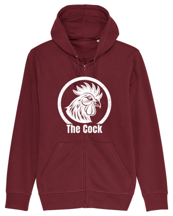 The Cock | Logo Burgundy