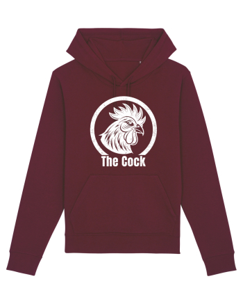 The Cock | Logo Burgundy