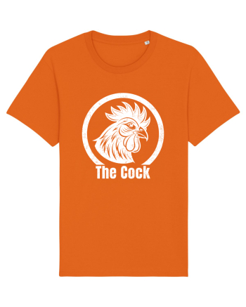 The Cock | Logo Bright Orange