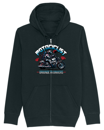 Motociclist - oriunde in univers Black