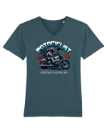 Motociclist - oriunde in univers Tricou mânecă scurtă guler V Bărbat Presenter