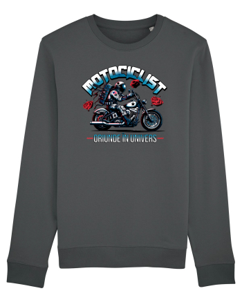 Motociclist - oriunde in univers Anthracite