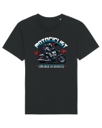 Motociclist - oriunde in univers Tricou mânecă scurtă Unisex Rocker