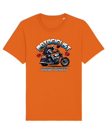 Motociclist - oriunde in univers Bright Orange