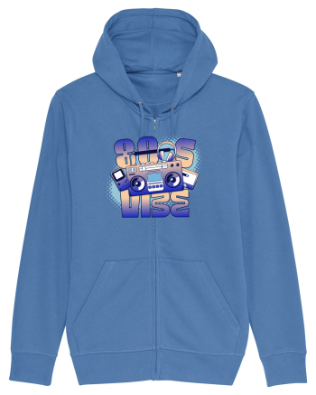 80's vibe  Bright Blue
