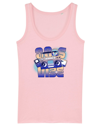 80's vibe  Cotton Pink