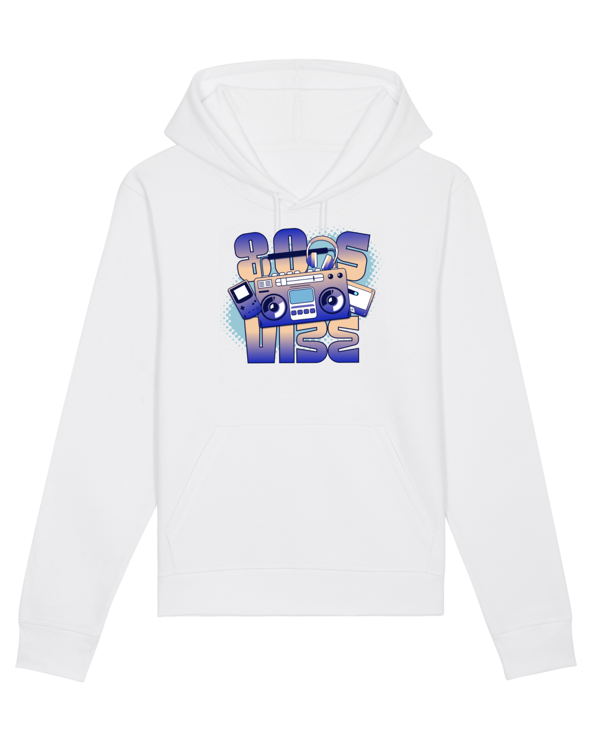 Hanorac Unisex Drummer White
