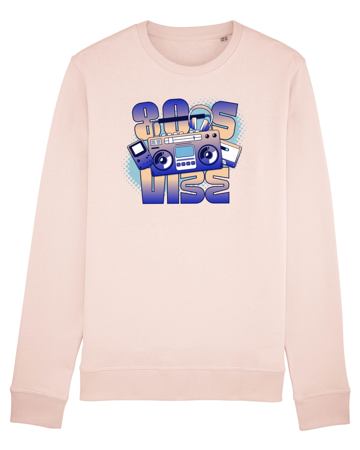 Bluză mânecă lungă Unisex Rise Candy Pink