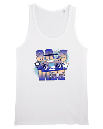 80's vibe  White