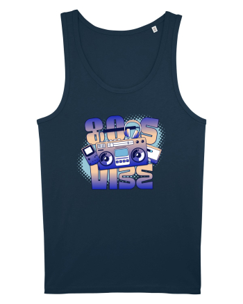 80's vibe  Navy