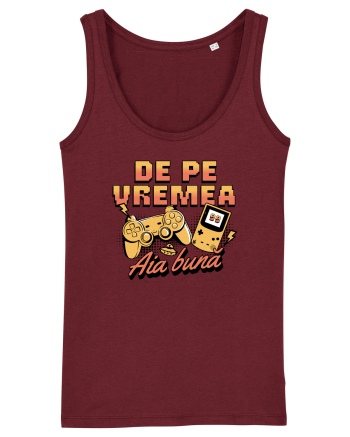 Retro gaming - de pe vremea aia bună  Burgundy