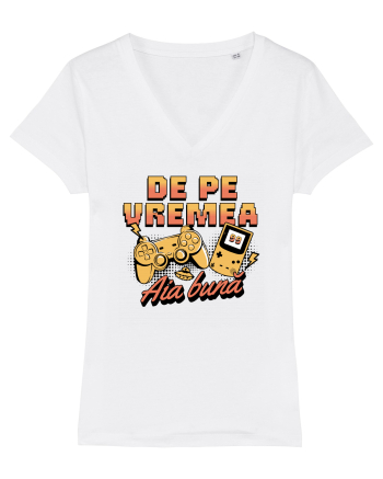 Retro gaming - de pe vremea aia bună  White