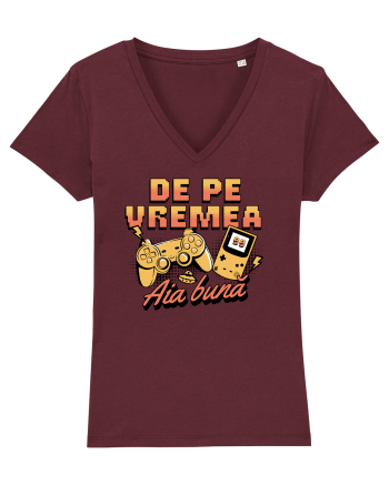 Retro gaming - de pe vremea aia bună  Burgundy
