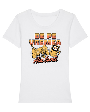 Retro gaming - de pe vremea aia bună  White
