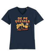 Retro gaming - de pe vremea aia bună  Tricou mânecă scurtă guler V Bărbat Presenter