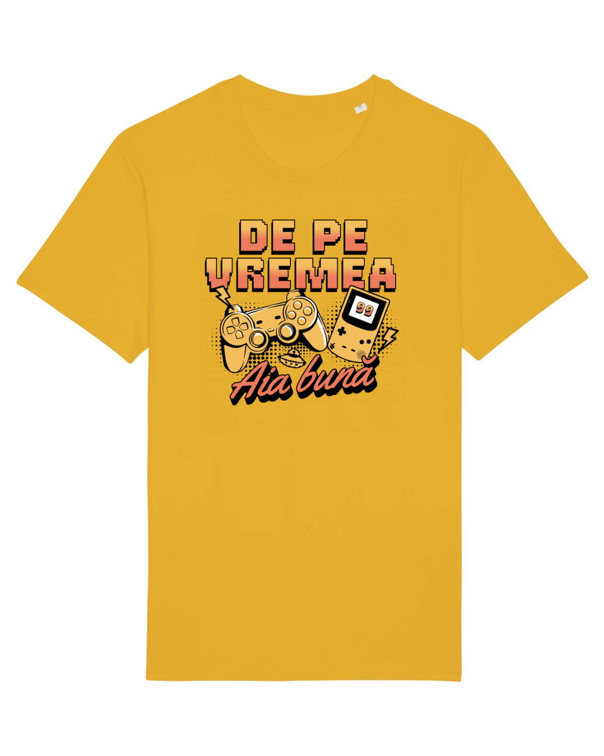 Tricou mânecă scurtă Unisex Rocker Spectra Yellow