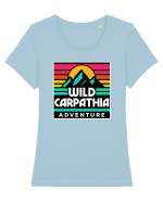 Wild Carpathia Adventure Tricou mânecă scurtă guler larg fitted Damă Expresser