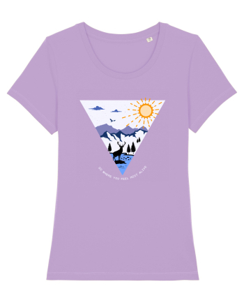 Go where you feel most alive Lavender Dawn