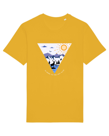 Go where you feel most alive Spectra Yellow